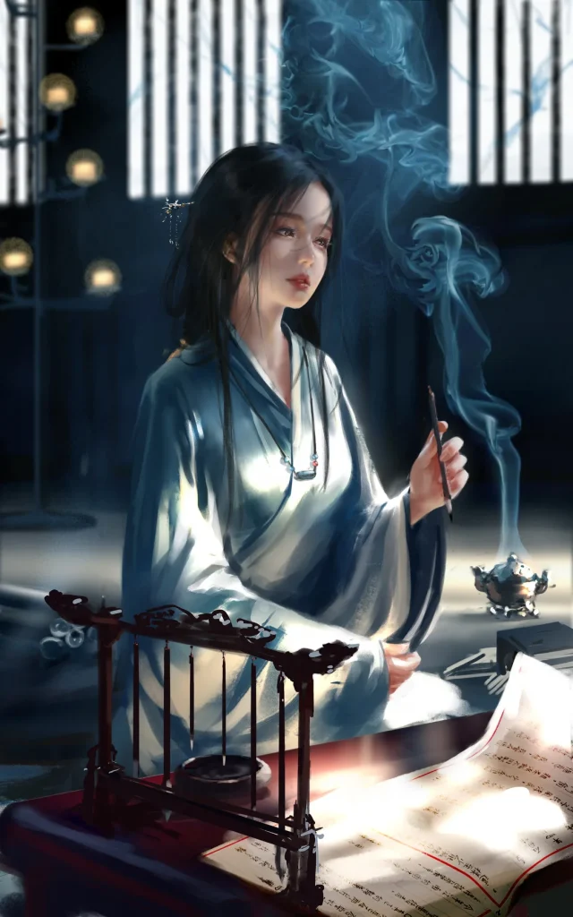 图片[4]-WLOP鬼刀二次元插画图集合集打包下载1990PV 68GB-密语社