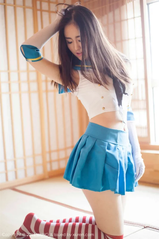 UXing优星馆 2015.04.27 VOL.005 Romi王朝朝-玫瑰图库
