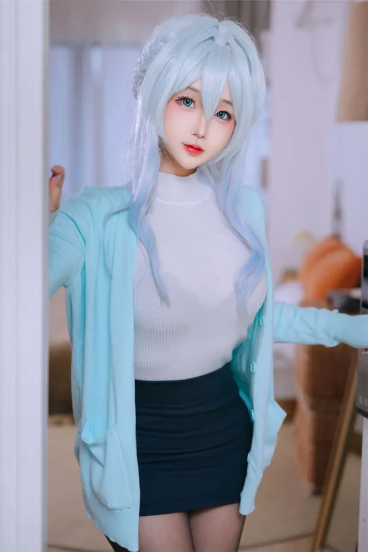 椎名莜 No.123 未亡人雪女-玫瑰图库