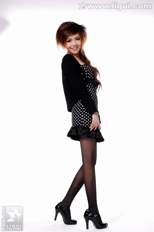 Ligui丽柜 20091014 最新黑丝美女新丽人 王玉-玫瑰图库